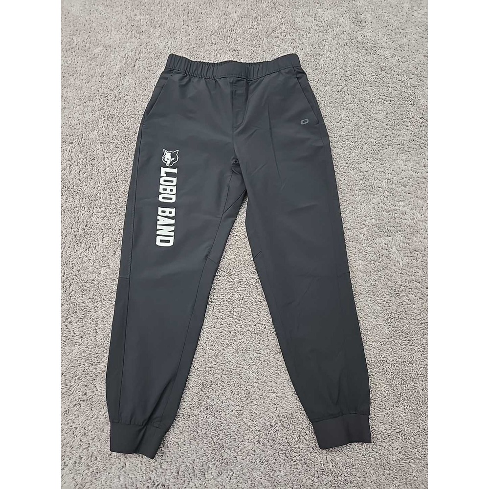 OGIO Joggers Mens M Black Excellent Lobo Band Mascot Tapered Stretch Athletic